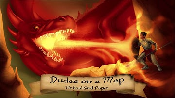 Dudes on a Map: Virtual Grid Paper - Early Beta Demonstration