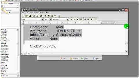 How to Add - Install Assembler into Editplus