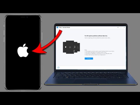 Как исправить зависание iPhone на логотипе Apple с помощью iToolab FixGo