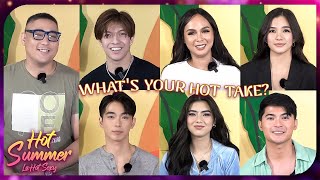 BINI, BGYO, Eian Rances, and other Star Magic Artists give their HOT TAKES | Hot Summer LaHot Sexy
