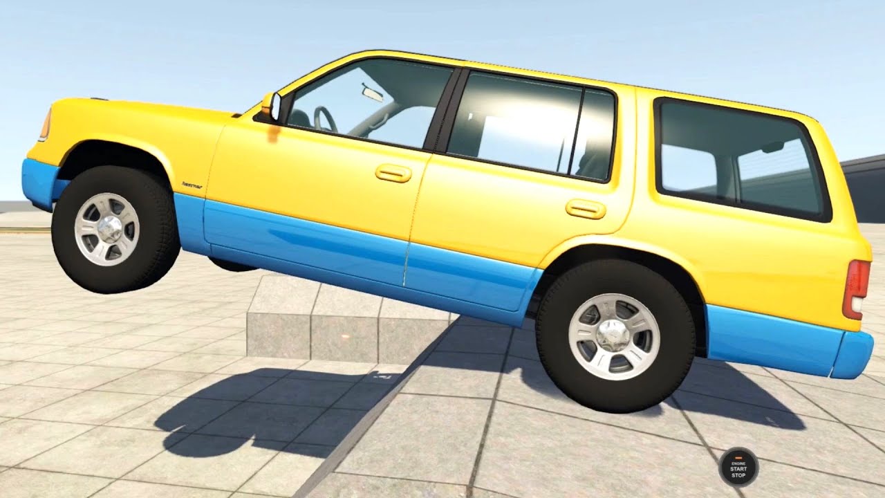 BeamNG Drive Update - Facelift Roamer Suspension Test