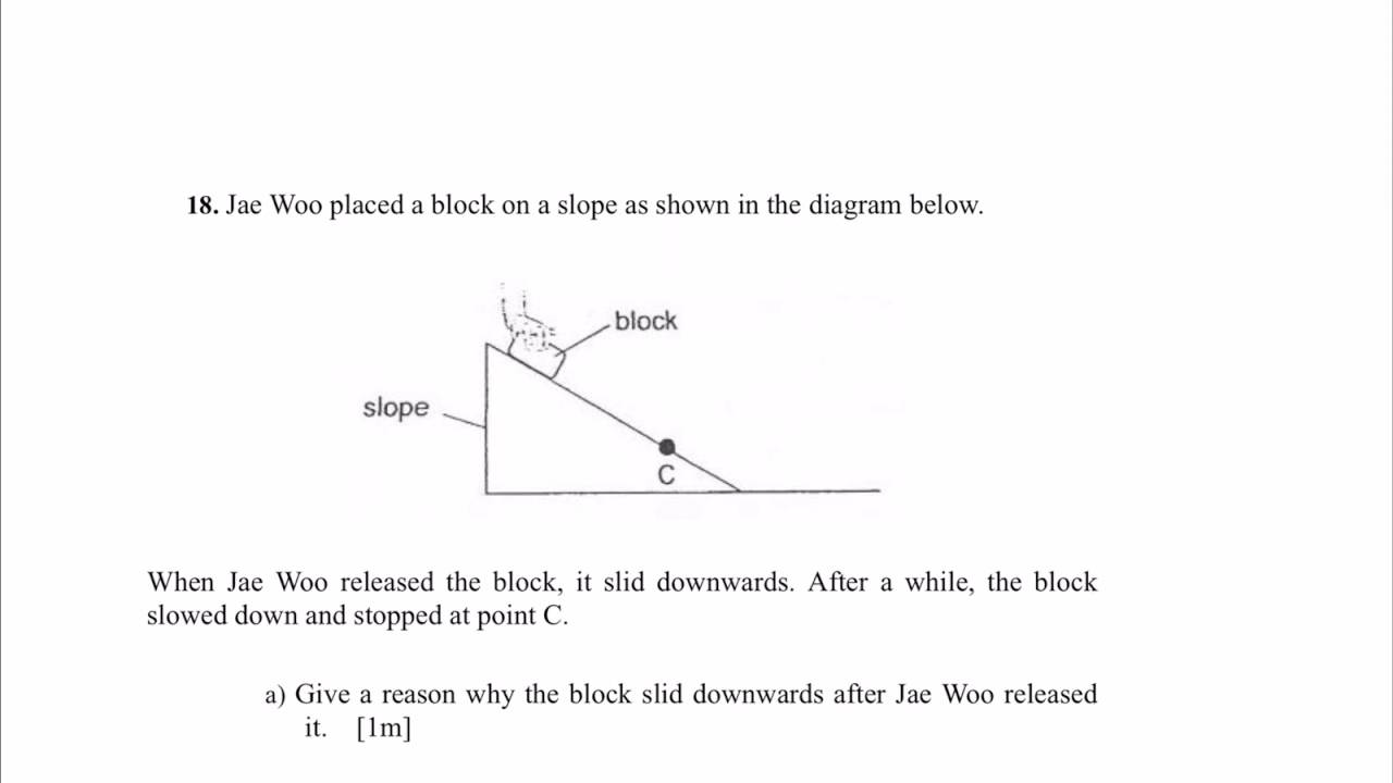 PSLE Science Forces part B - YouTube
