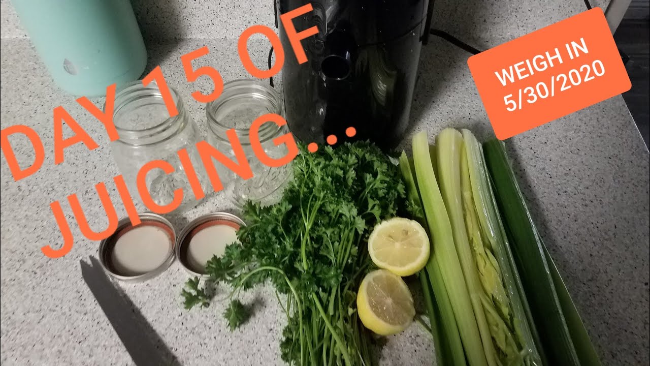 Day 15 Of Juicing 15 More Days To Go YouTube