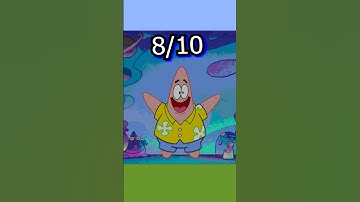 Minecraft: THE BEST SPONGEBOB BUILD #shorts