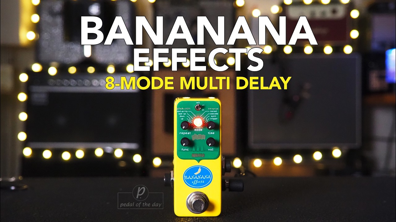 Bananana Effects // AURORA Pitch Shift Multi-Delay (Demo) - YouTube