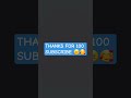 100 SUBSCRIBE COMPLETE THANKS 😊