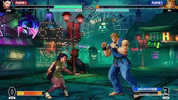 Luong vs Ryo | The King of Fighters XV - CPU vs CPU | KOF15 | 60fps | JingleBells Gaming