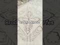 broderie asmae fes الطرز الرباطي بالماكينة #الطرز_الرباطي #تعليم_الطرز