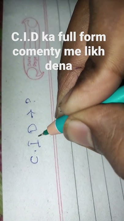 c-i-d-ka-full-form-likh-dena-comenty-me-youtube