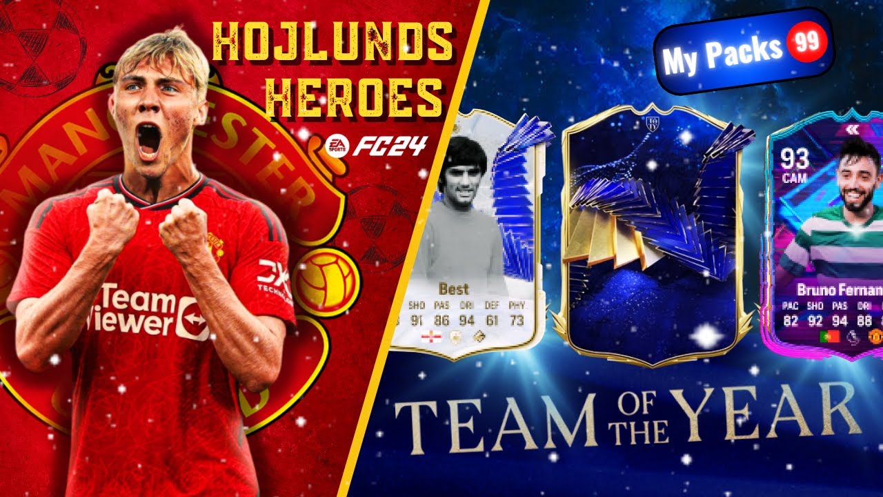 TEAM OF THE YEAR PACKS + GEORGE BEST SBC! - HOJLUNDS HEROES #30