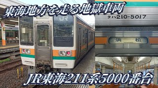 【東海地方を走り抜ける地獄車両】JR東海211系5000番台には乗車してきた。