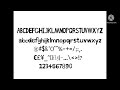 Hand Drawn Shapes Font