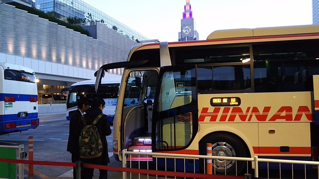 年末帰省ラッシュのバスタ新宿　15時45分～17時25分　171229