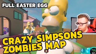 THE SIMPSONS CUSTOM ZOMBIES W/ FULL EASTER EGG [COMPLETED] | BLACK OPS 3 CUSTOM ZOMBIES