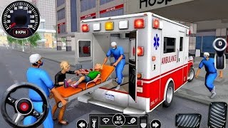 Ambulance Rescue City Driving 3D-911 Rescue Emergency  Van Simulator Android Gameplay -ZNLGAMERZ #27 screenshot 4