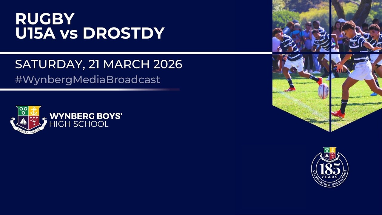 WBHS Rugby: U15A vs Drostdy - YouTube