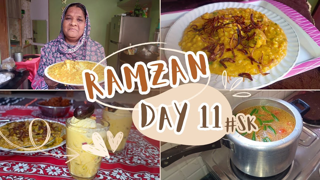 Aaj iftar mai banaya mango falooda & khichda 🌙  