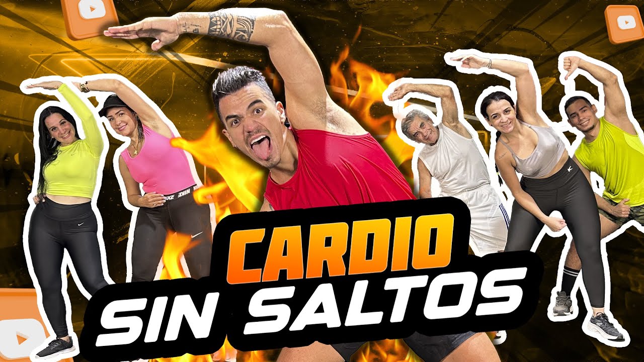 CARDIO sin SALTOS Para PERDER PESO Rápido | CARDIO sin IMPACTO para PRINCIPIANTES - 30 Minutos