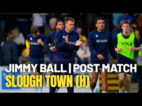 Jimmy Ball | Slough Town (H) | Post-Match | Torquay United Football Club