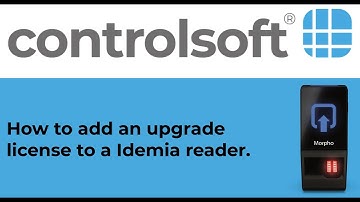 How to add an upgrade license to a Morpho reader (Controlsoft)