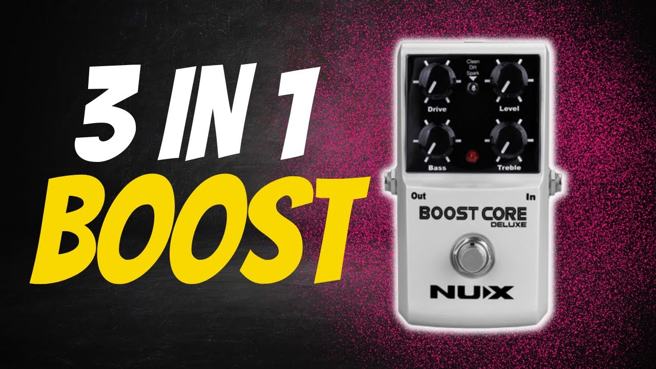 TOP 5 Reasons why you need a boost pedal: NUX Boost Core - YouTube