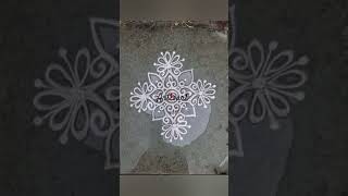 easy & Simple small Rangoli designs.....#shortsfeed #shortvideo #art #indian #love