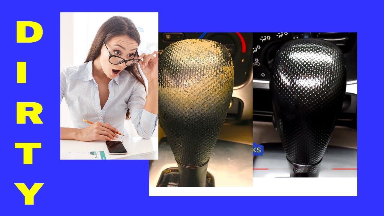 Auto Detailing Car Interior, Extreme Clean For Vinyl Rubber, Human Oil