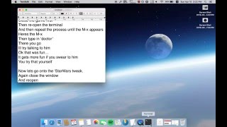Cool OS X Easter Eggs