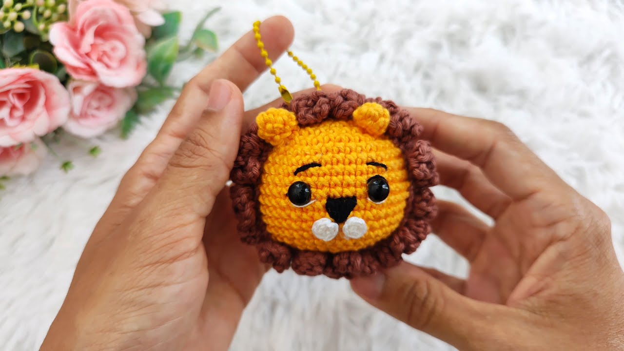 Брелок в виде льва крючком - Леао Дави 🦁 (с субтитрами)