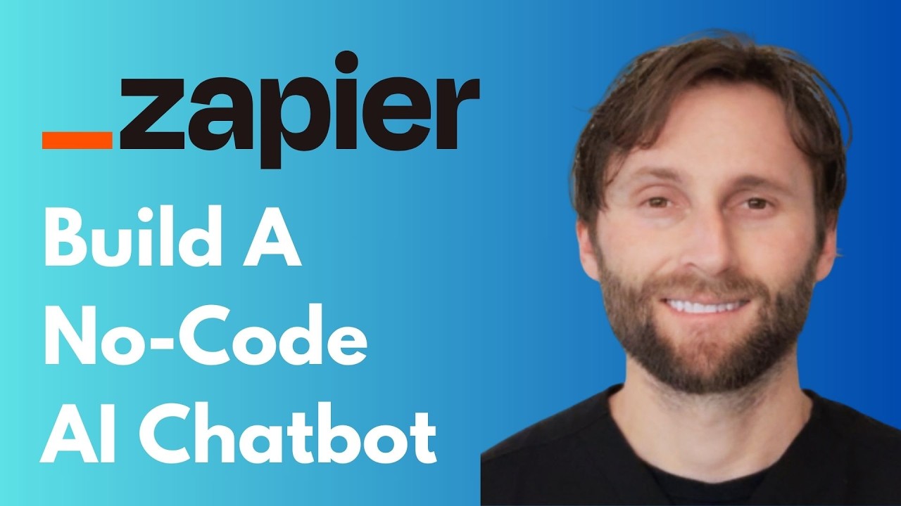 How to Build a No-Code AI Chatbot in Zapier [Full Guide 2026] - YouTube