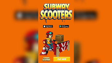 Subway Scooters 3D (iOS, Android) Part 2