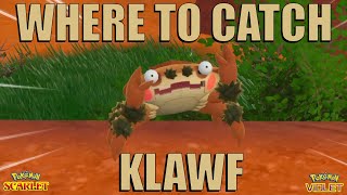 Where to Catch Klawf in Pokemon Scarlet and Violet