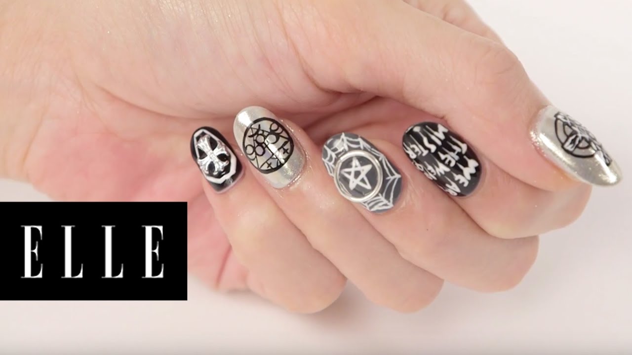 Halloween Nail Designs The Craft Elle Youtube