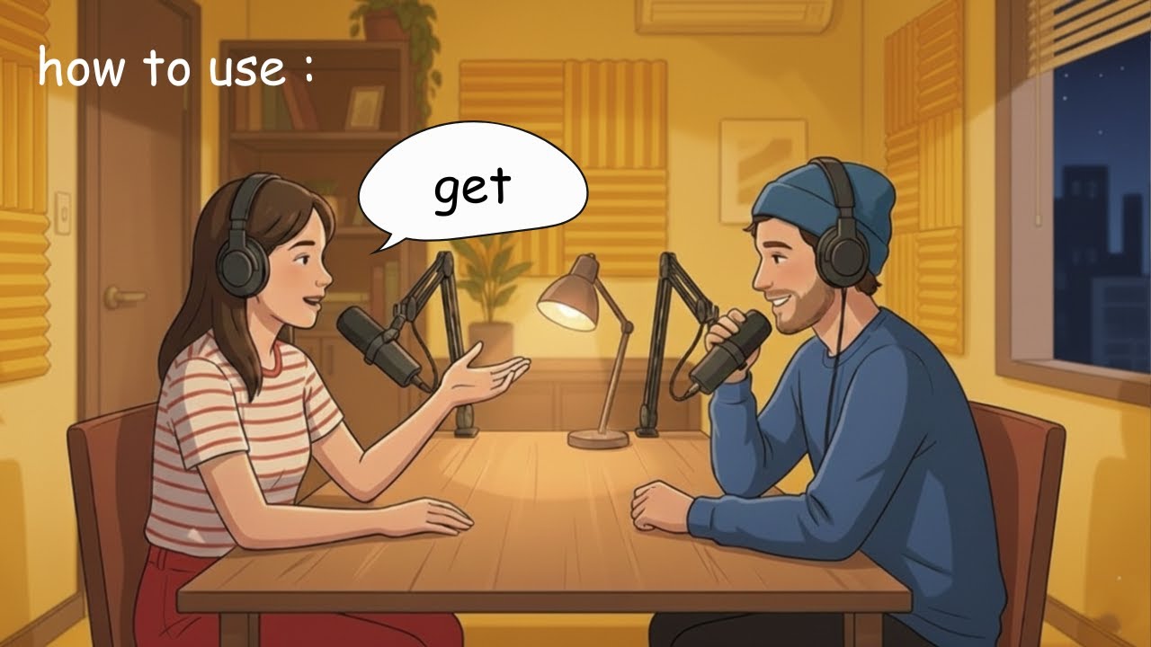 Learn English with Real Conversations Podcast | How to Use "GET" in Everyday English