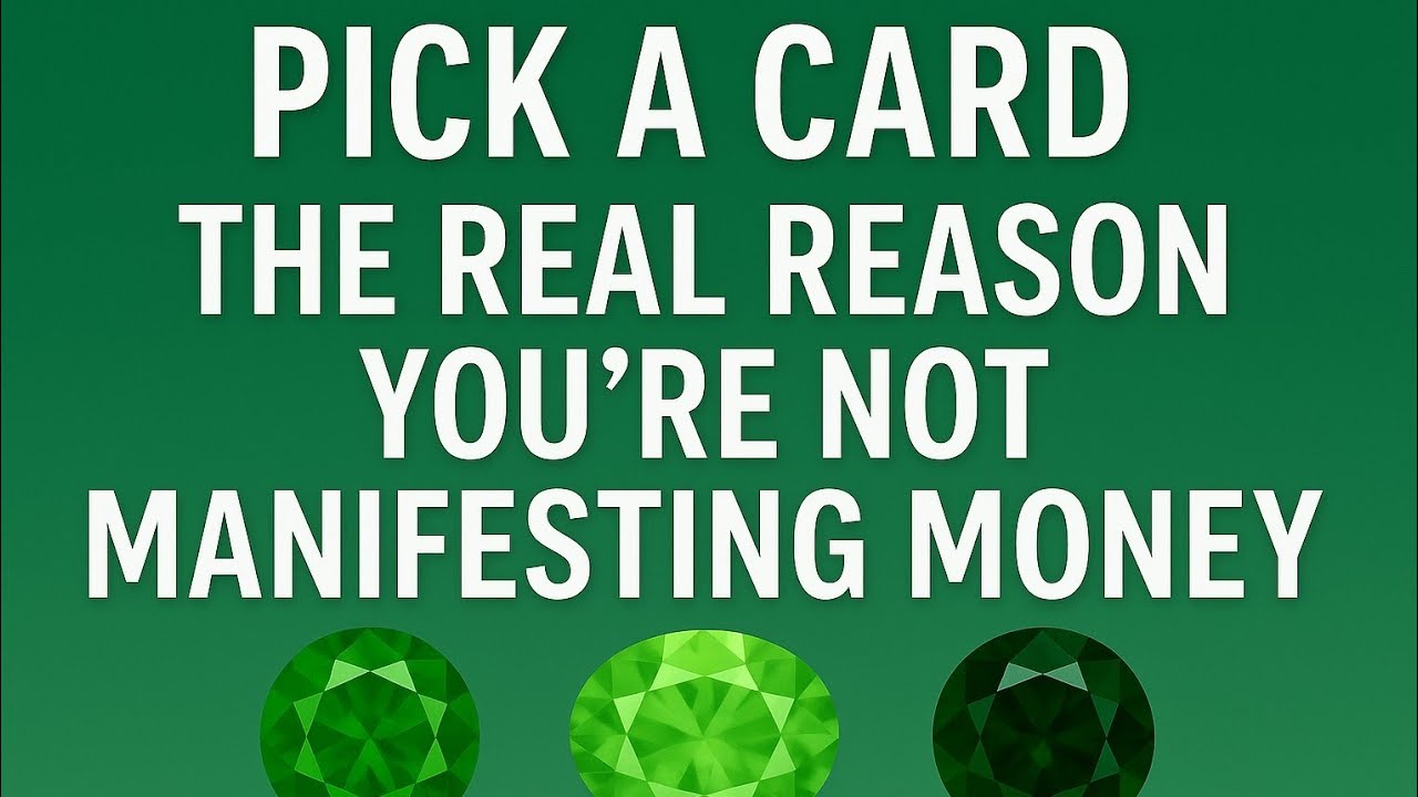 The Real Reason You’re Not Manifesting Money | Pick a Card Tarot for Financial Flow