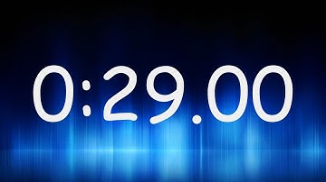 29 Second Timer - Countdown from 29 to 0