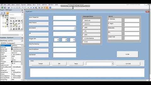 Membuat Form Input Data Mahasiswa Baru Macro Excel (Bag 1)