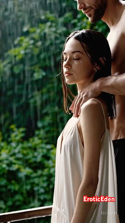 Erotic Eden: A Calming Massage in the Monsoon Rain #short #rain #village #viralshorts