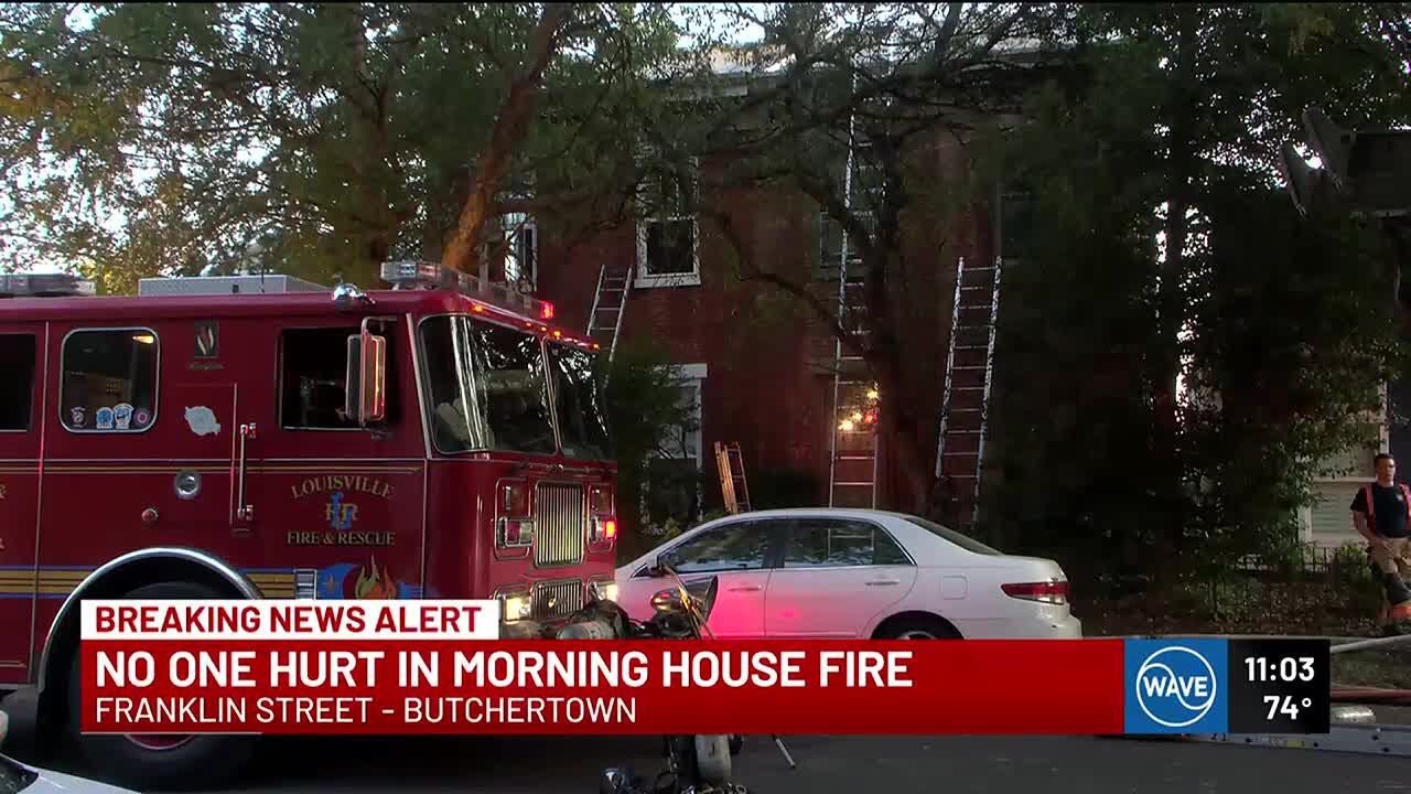 No one hurt after LFD crews respond to fire in Butchertown home - YouTube
