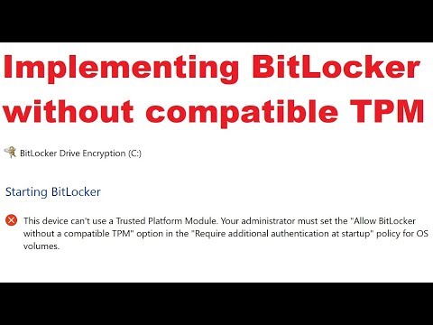 Windows 10 BitLocker: