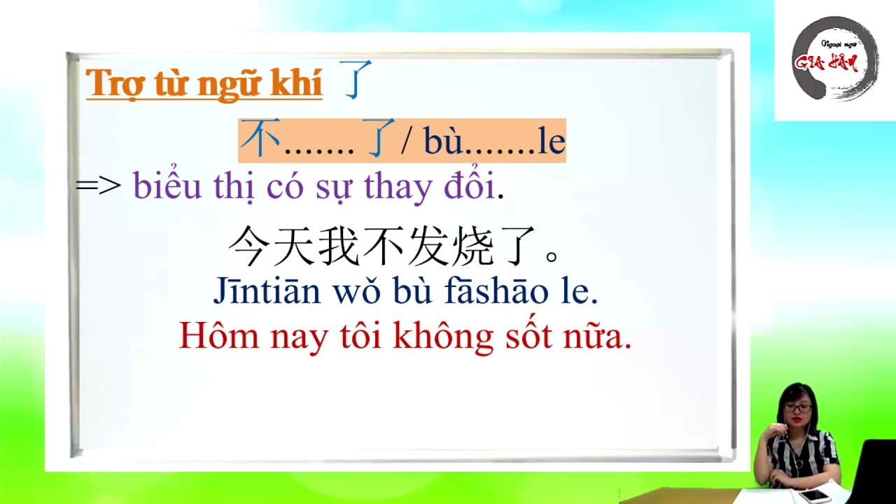 Ngữ pháp bài 3: 了/ Cách biểu đạt hành động sắp xảy ra