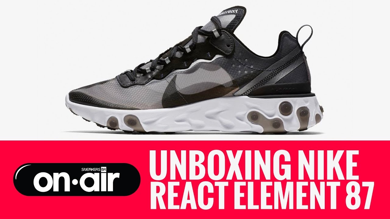 SBROnAIR Vol. 77 - Unboxing Nike React Element #piranomeuair - YouTube