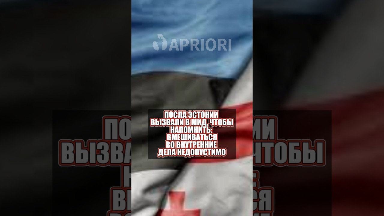 Посла Эстонии вызвали в МИД, чтобы напомнить: вмешиваться во внутренние дела недопустимо