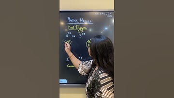 Greater or Smaller Fraction 😉👍 #mathsmasala #youtubeshorts #shorts #viral #trending