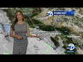 May gray cloudy skies chance of drizzle for socal