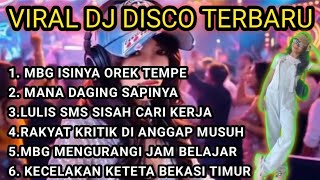 🔴RAKYAT KRITIK DI ANGGAP MUSUH ‼️DJ DISCO TERBARU //LAGU MBG  VIRAL TIKTOK 🎧✨  