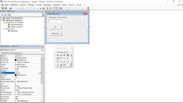 VBA - UserForm - Erstellen, Aufrufen, Auslesen