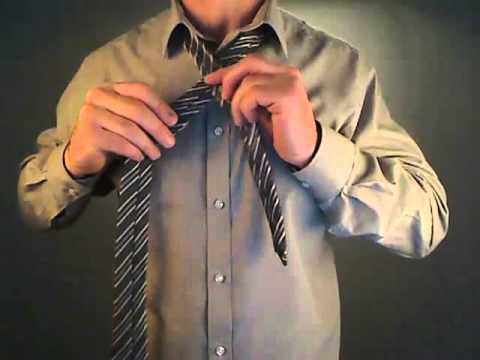 How to Tie a Tie - The Pratt Knot - YouTube