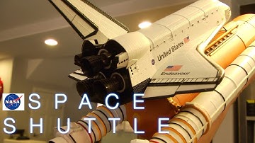 NASA Space Shuttle Endeavour Die-cast Chogokin Tamashii Nations Bandai Review unboxing part 1