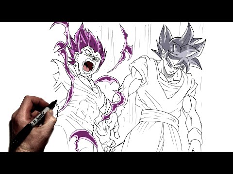 goku vs vegeta - Desenho de gustavo_pgame_ - Gartic